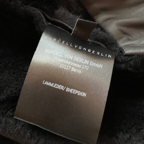 Marcell Von Berlin 100% Sheepskin Men’s Jacket - Picture 4 of 10